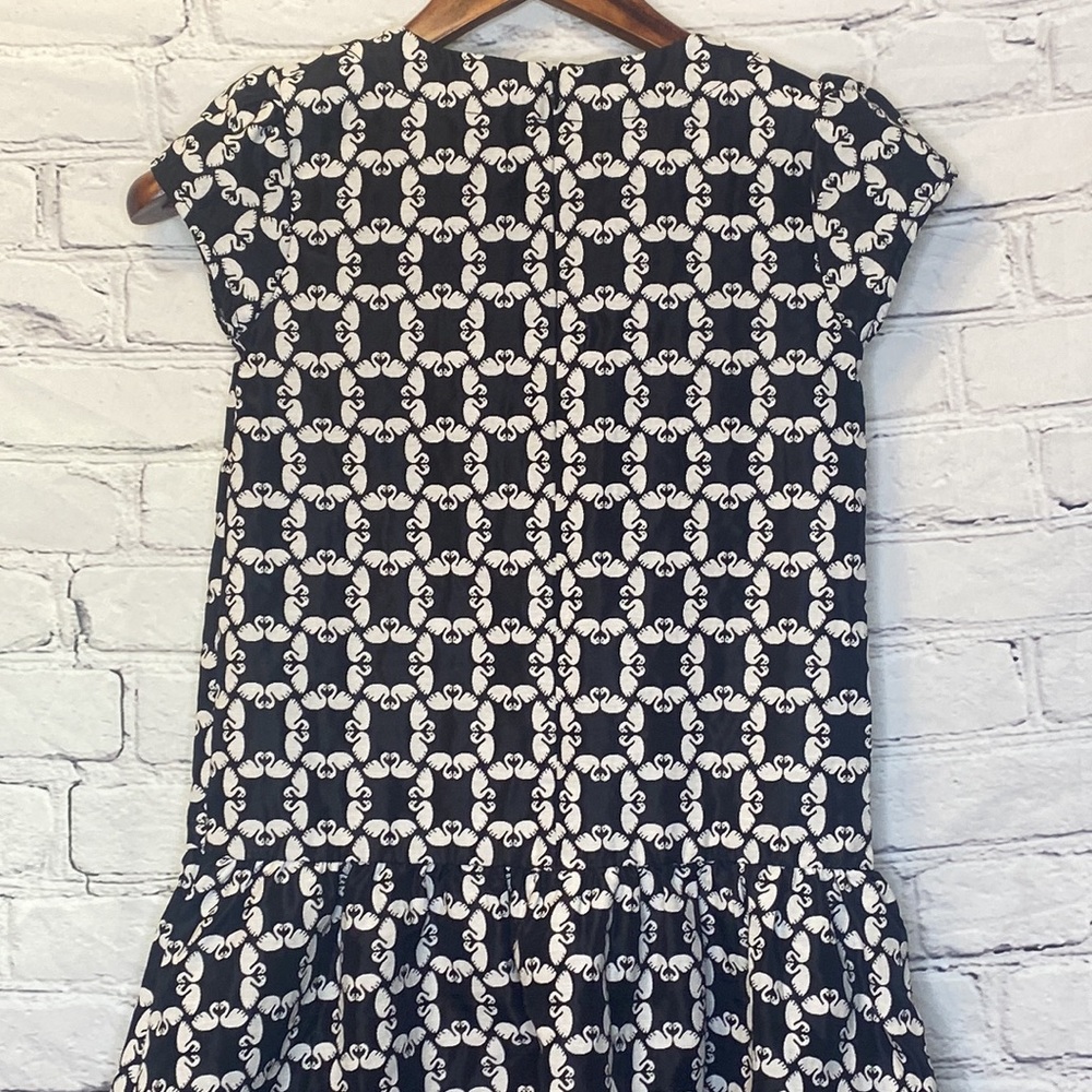 Gymboree Short Sleeve Dress Swan Print Size 10 Excellent Condition - Picture 12 of 12